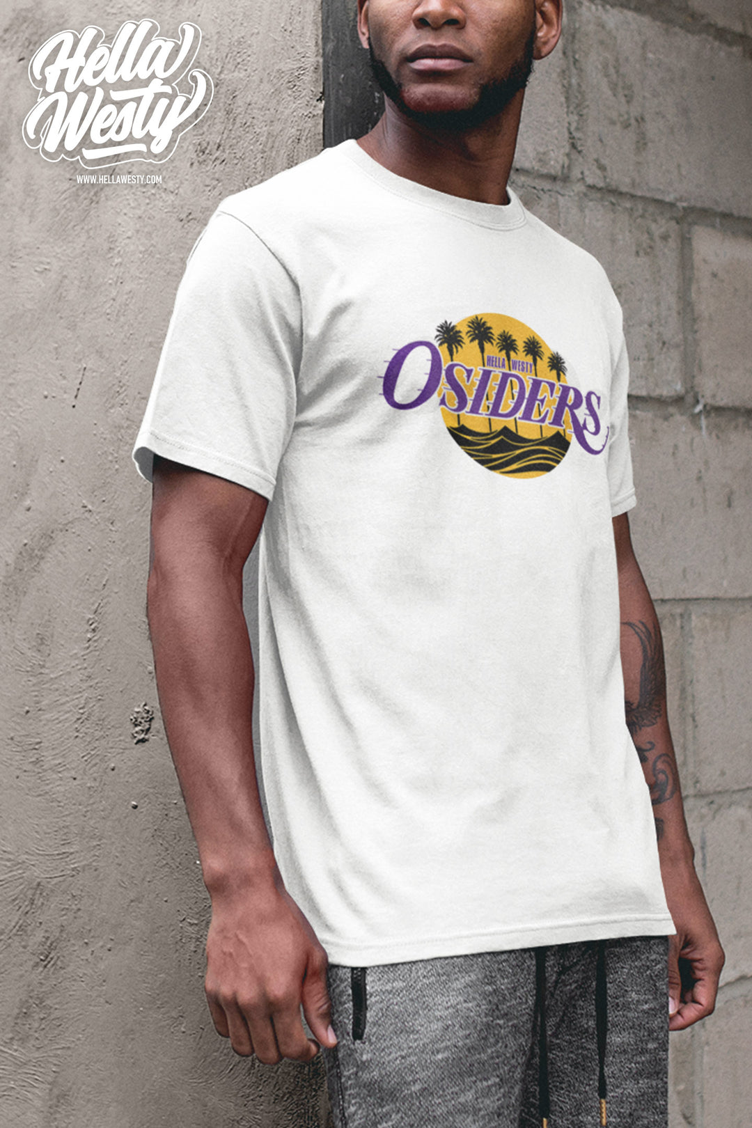 Los Angeles Lakers Mock Neck Top