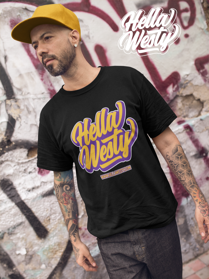 PURP&GOLD Logo Tee